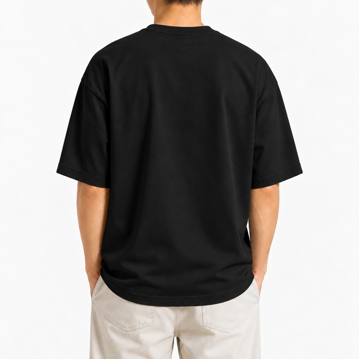 Solid Black Dorp T-shirt product image 2